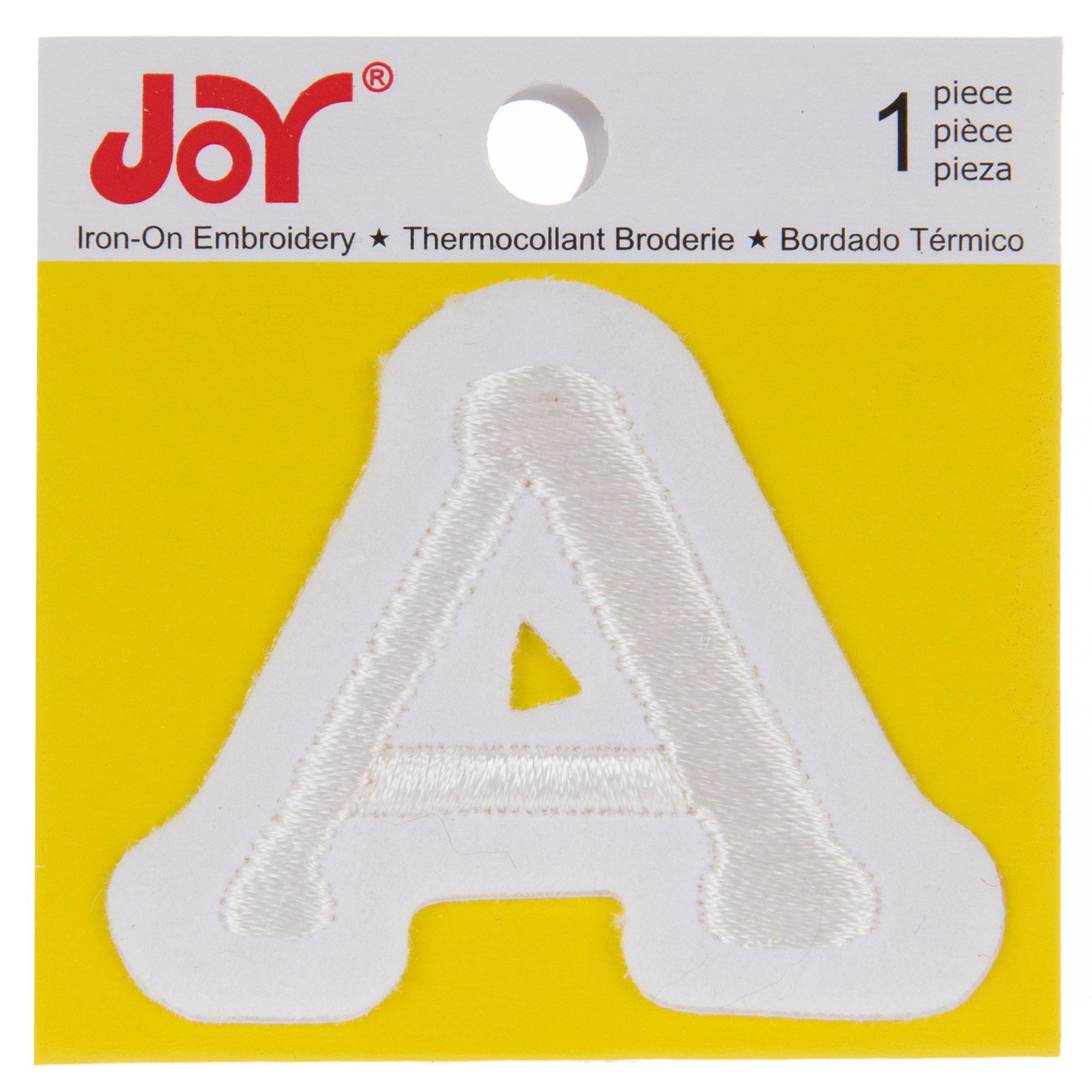 Chenille Letter Iron-On Patch - 3 1/2, Hobby Lobby