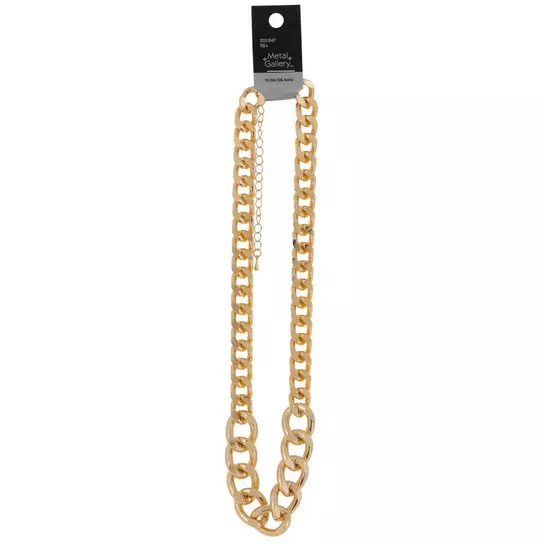 Curb Chain Necklace - 16