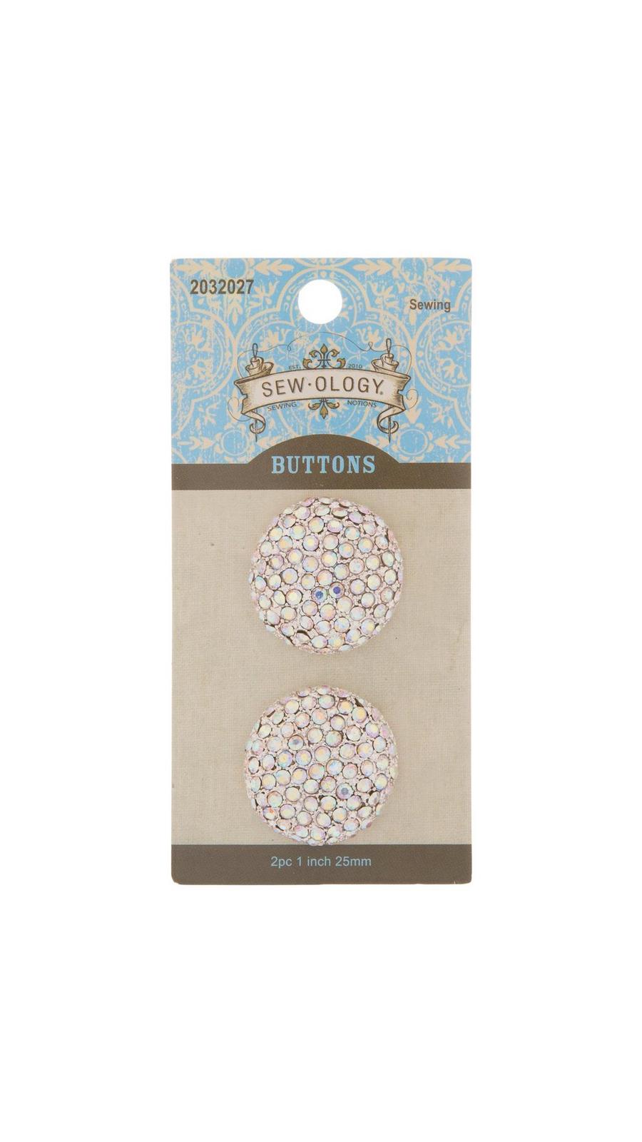 Bottoni Quadrati Con Strass Finti 15x22 Mm - 2 Fori, Colore Trasparente, Spessore 6 Mm, Ideali Per Cucito, Abbigliamento Bling, Maglieria E Lavori Creativi - 2