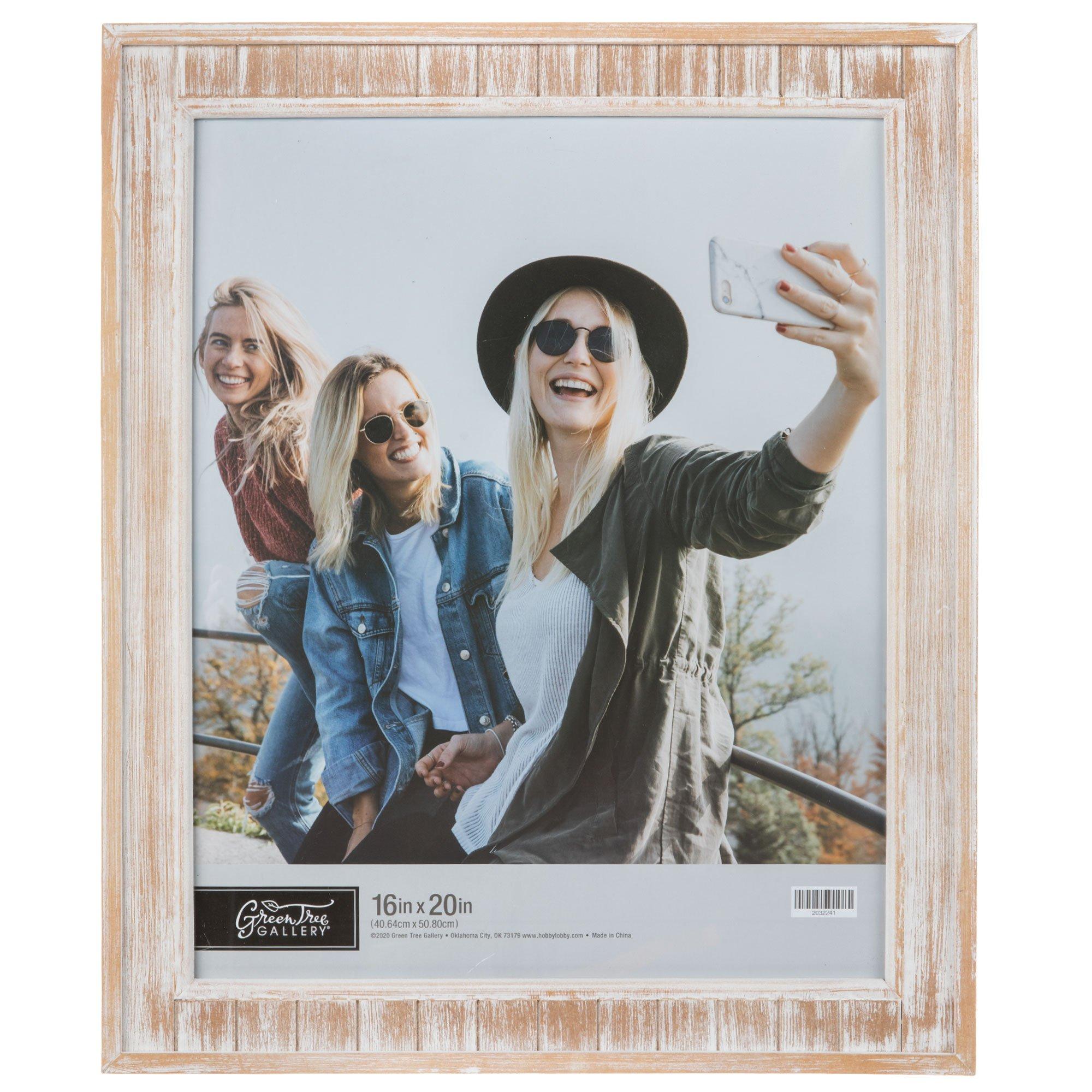 Whitewash Wood Plank Wall Frame Hobby Lobby 2032241