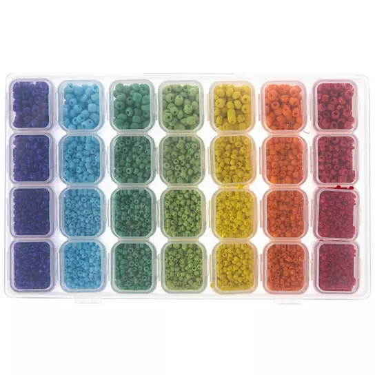 Sparkle Plastic Bead Box, Hobby Lobby
