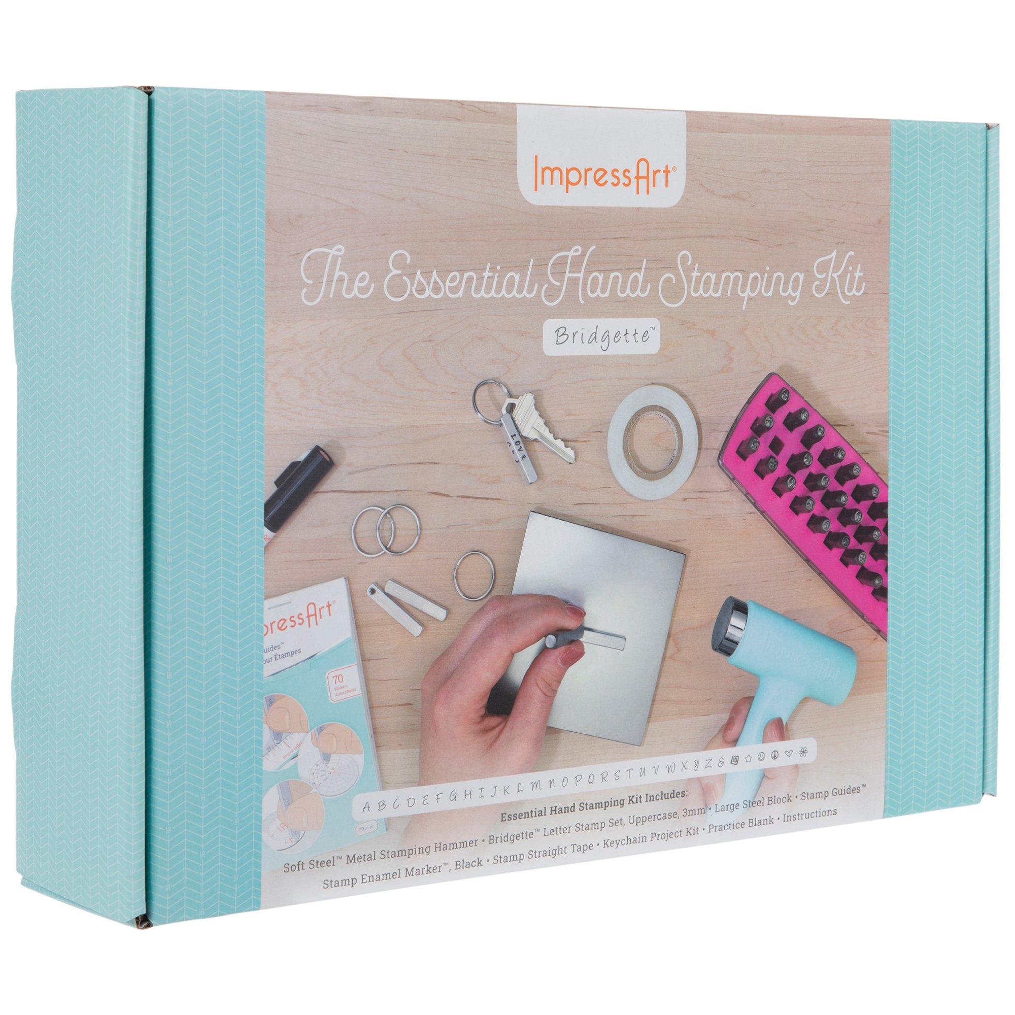 Crafts & Sewing ImpressArt Hand Stamping Essentials Tool Kit