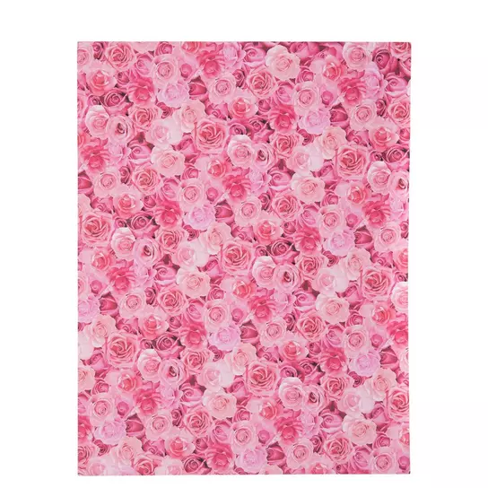 Pink Roses Scrapbook Paper - 8 1/2 x 11, Hobby Lobby