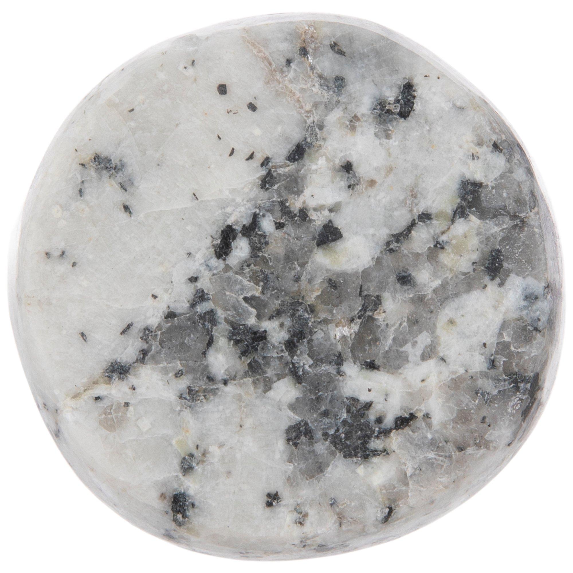 Gray & Black Round Marble Knob Hobby Lobby 2036846