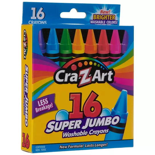 Cra-Z-Art Kids Washable Broadline Dry Erase Markers 6 Count