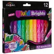 Mulit-Color Bullet Tip Dry Erase Markers - 12 Piece Set, Hobby Lobby
