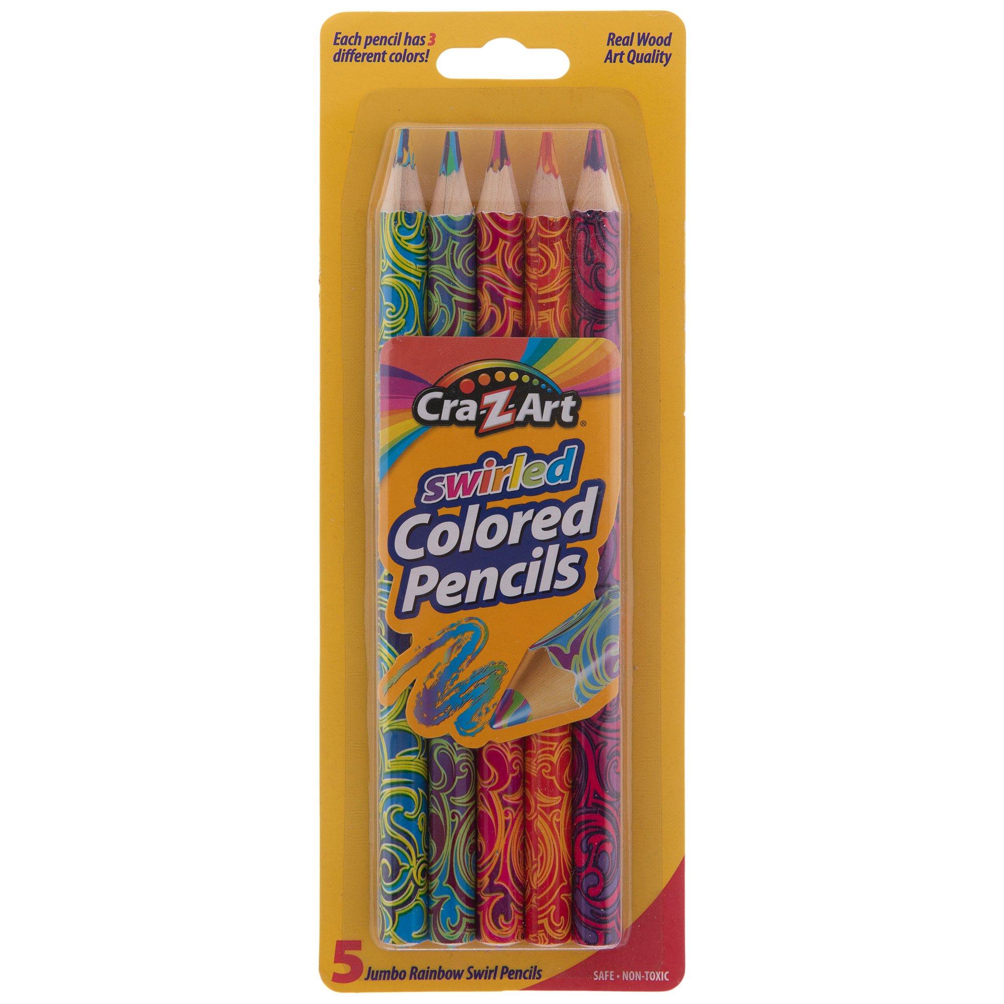 Cra-Z-Art Glitter Colored Pencils - 8 Piece Set