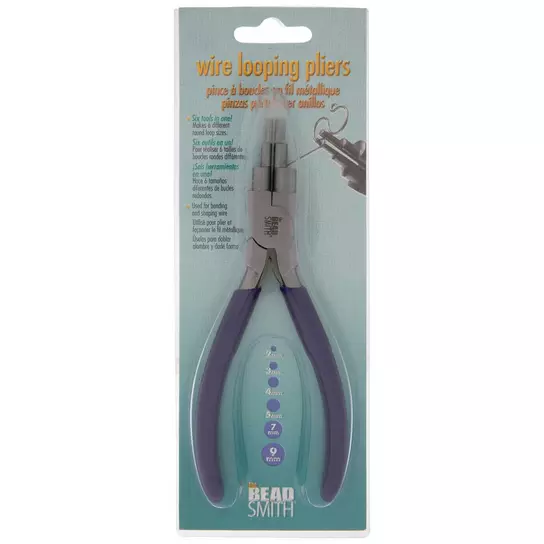 Bead Landing Chain Nose Pliers in Blue Turquoise | Mini | Michaels