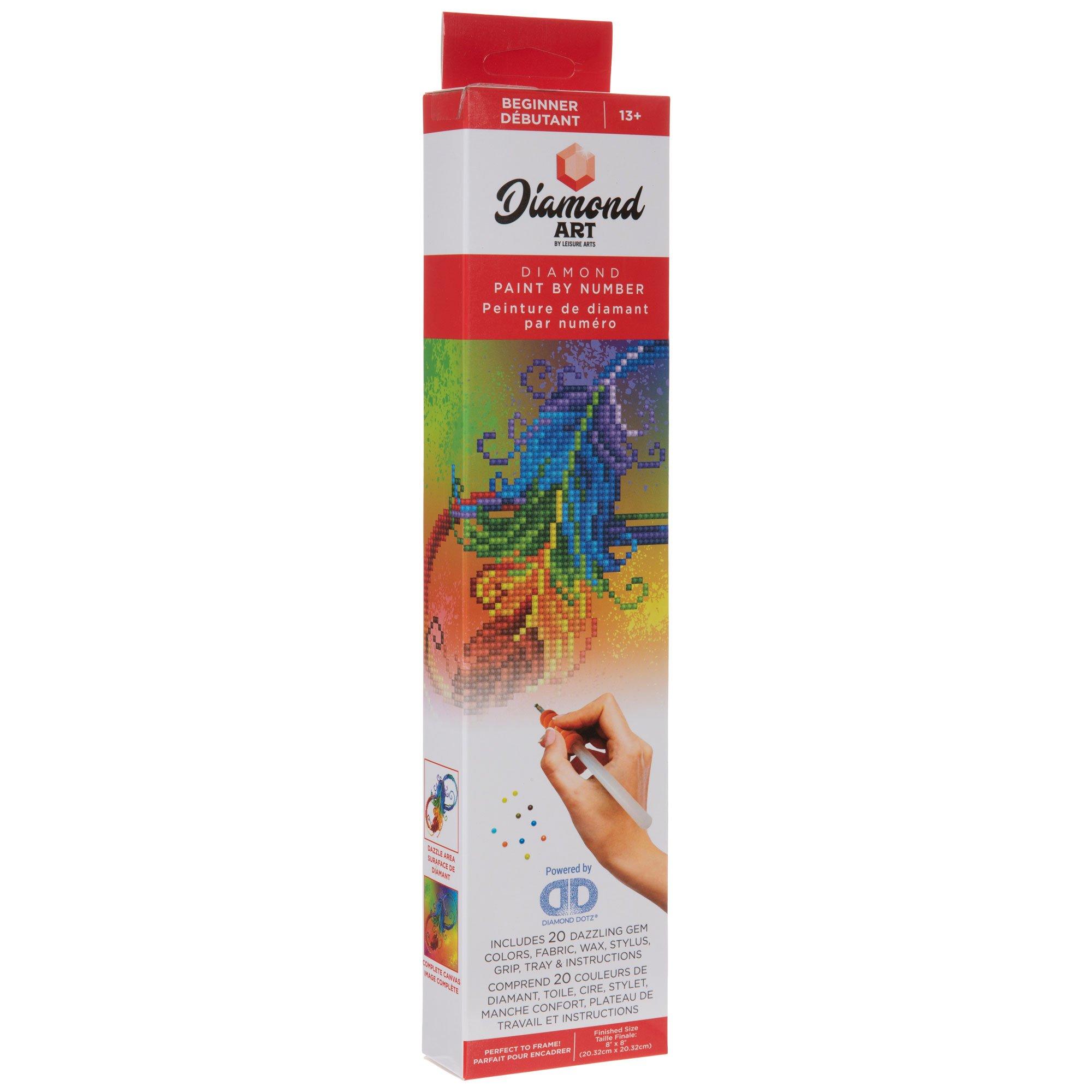  Color Feather Diamond Painting DIY Diamond Art Kits