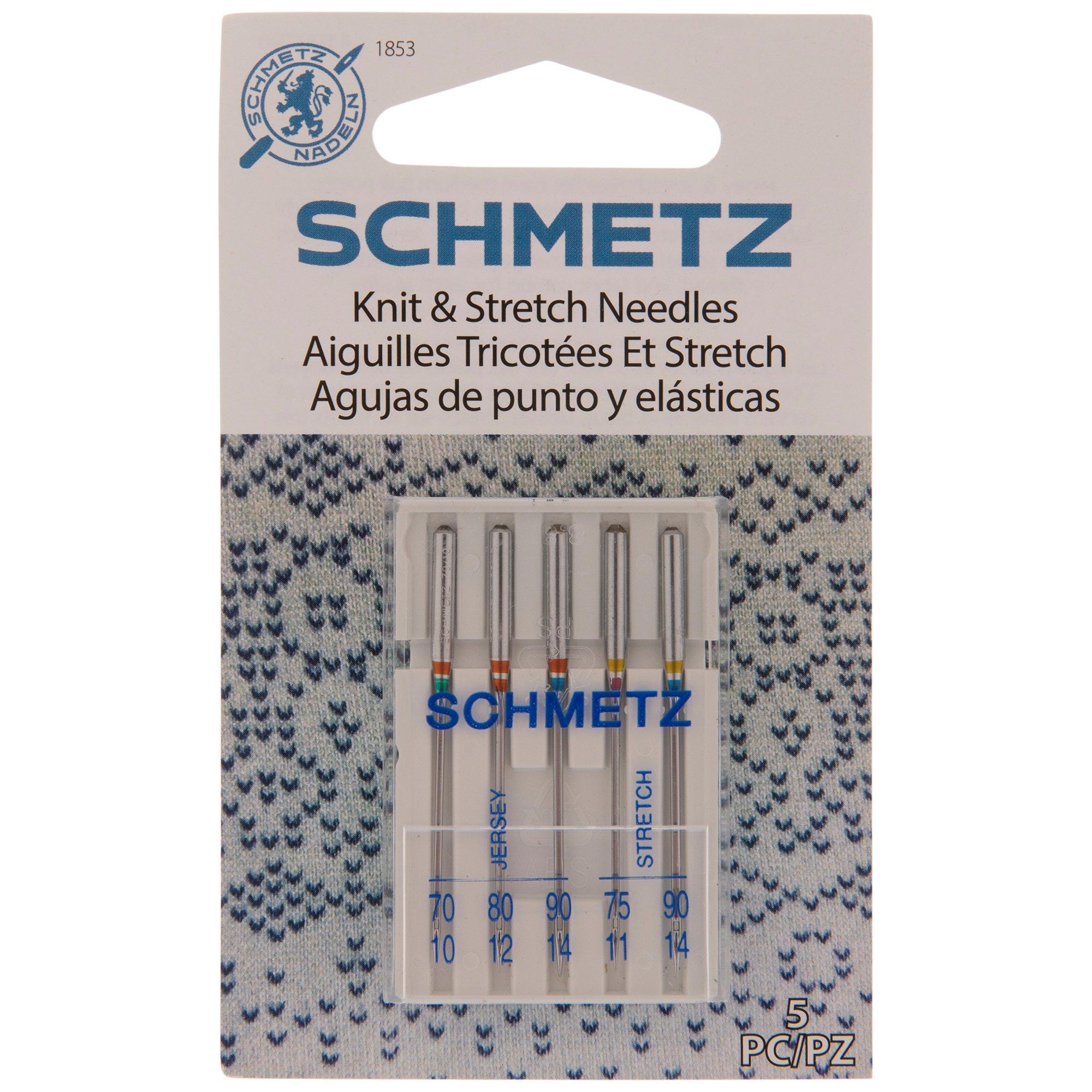 SINGER 4mm Twin Stretch Needles, Size 80/11