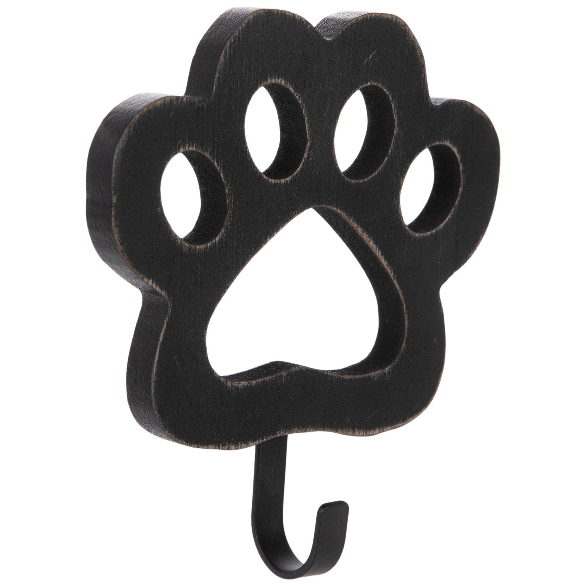 Paw print wall online hook