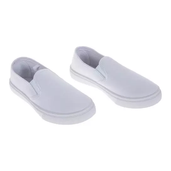 White Youth Slip-On Sneakers | Hobby Lobby | 2047447