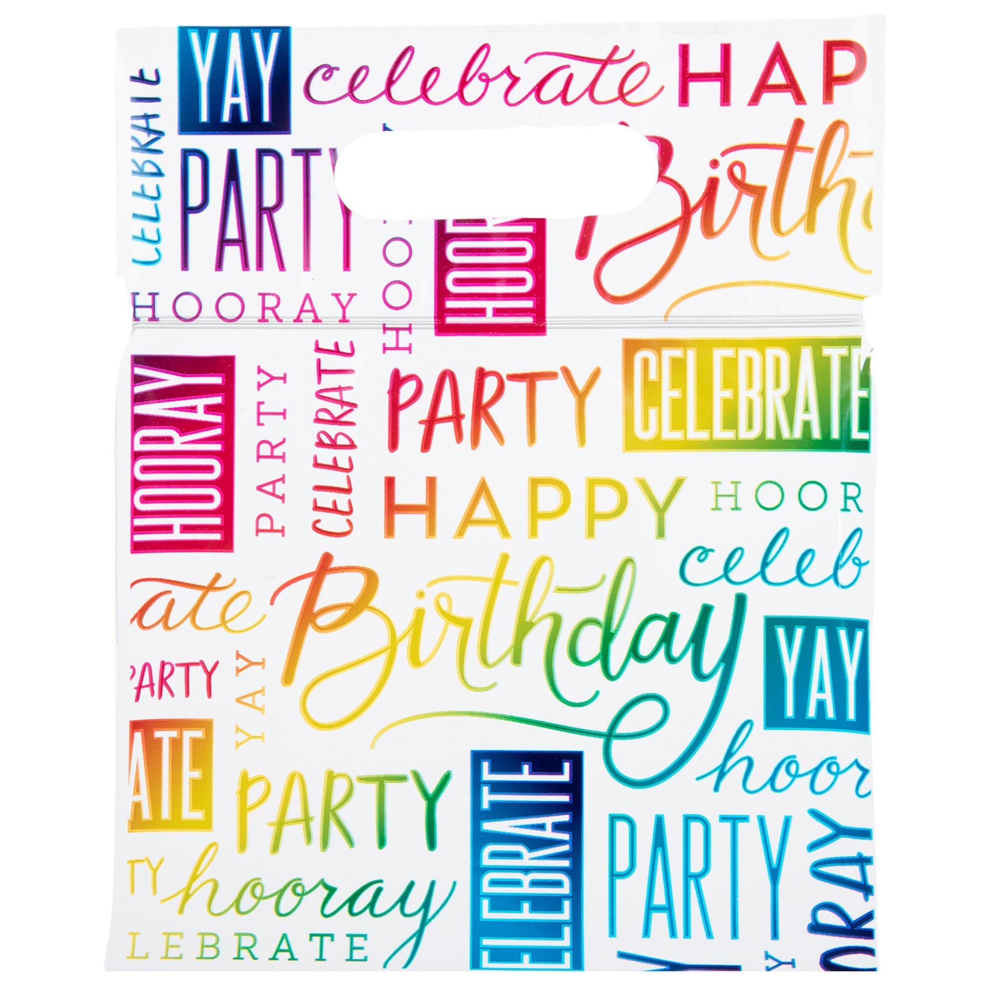 Happy Birthday Zipper Treat Bags Hobby Lobby 2048452