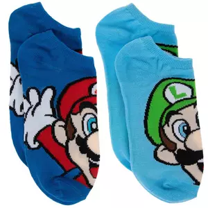 Mario & Luigi Low Cut Socks