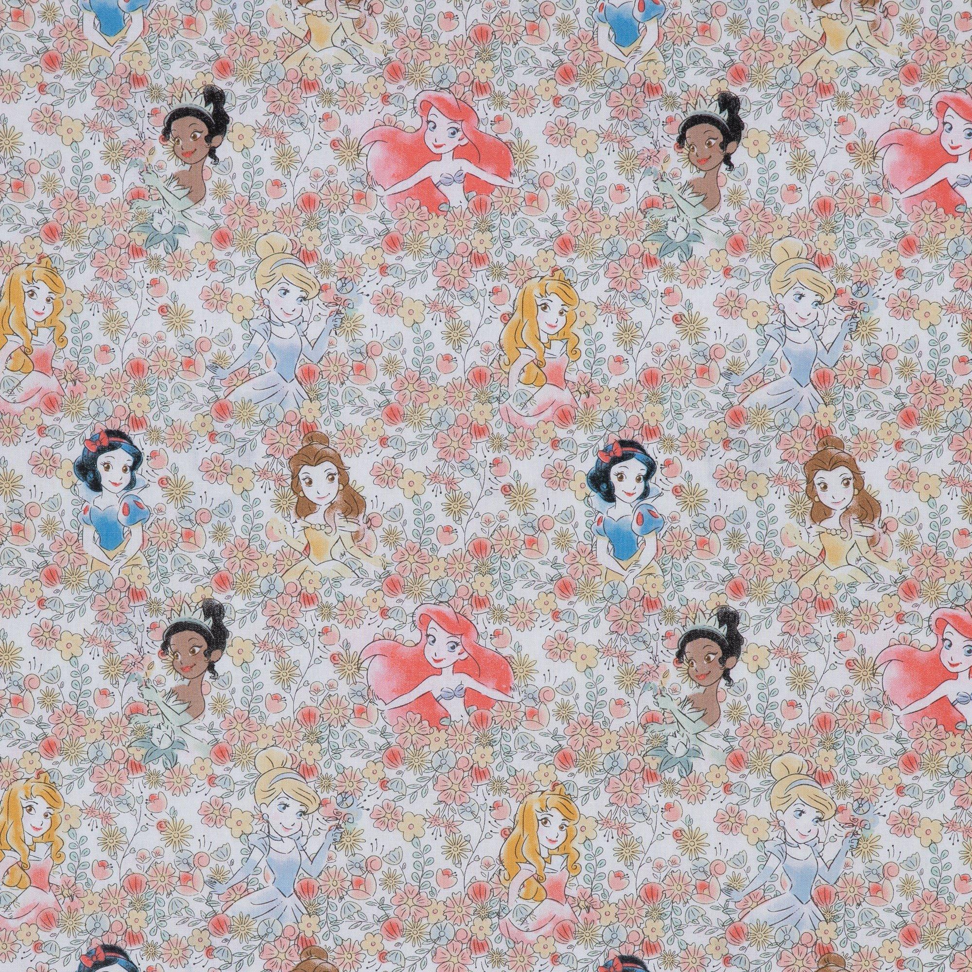 Floral Disney Princess Cotton Calico Fabric Hobby Lobby 2049435