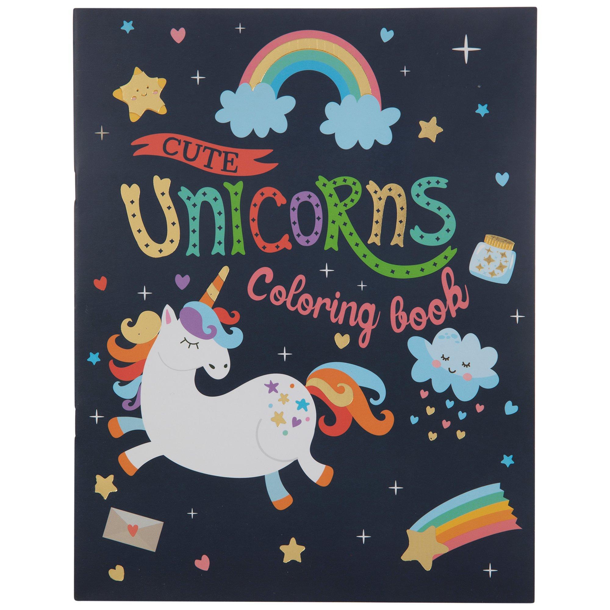 Cute Unicorns Coloring Book Hobby Lobby 2050367