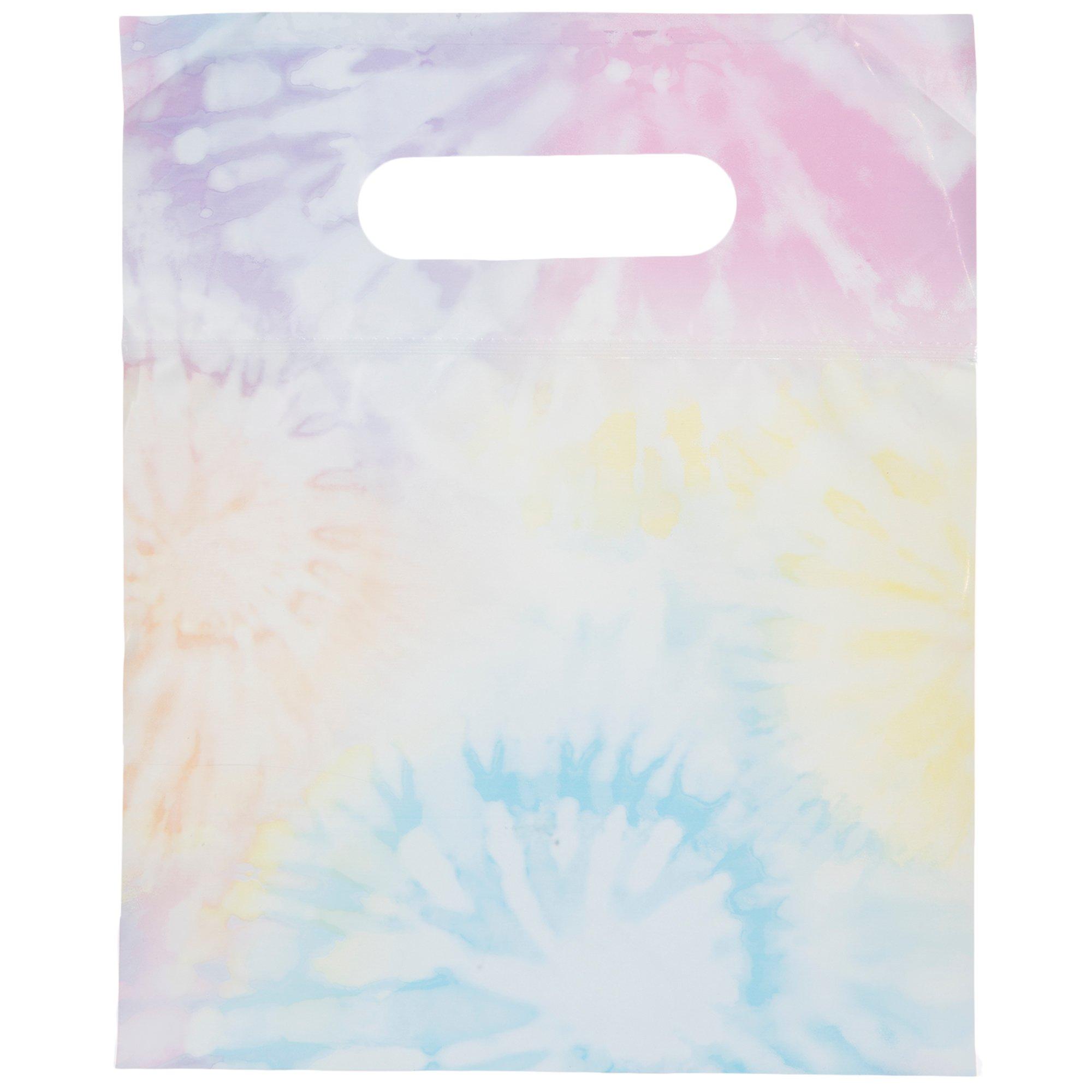 Rainbow Pastel TieDye Zipper Treat Bags Hobby Lobby 2050433
