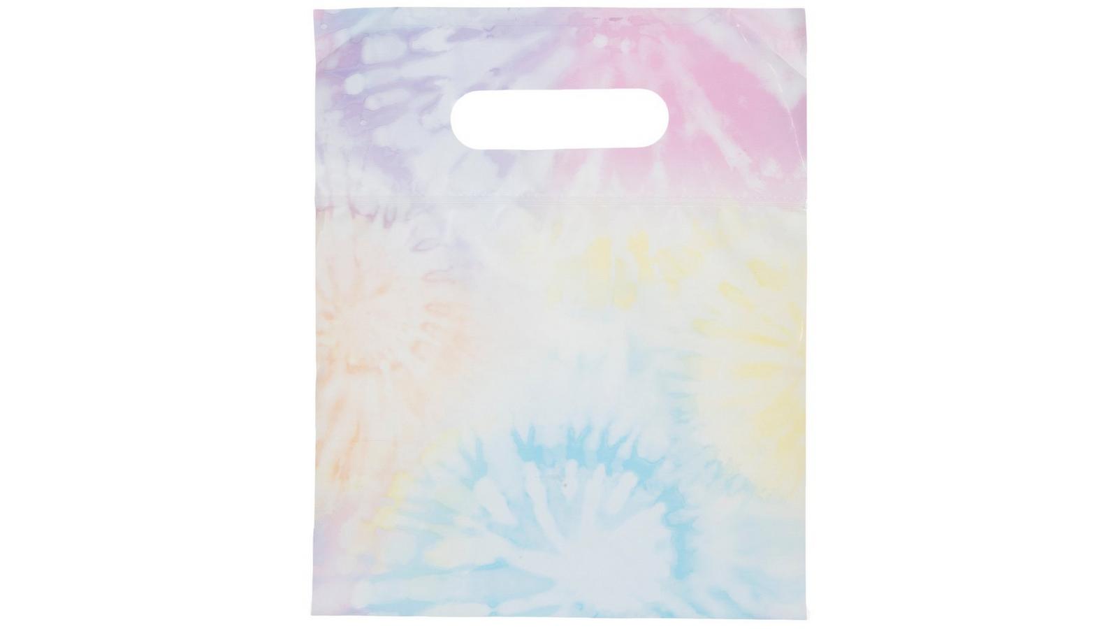 Rainbow Pastel Tie-Dye Zipper Treat Bags | Hobby Lobby | 2050433