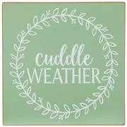 Cuddle Weather Wood Decor