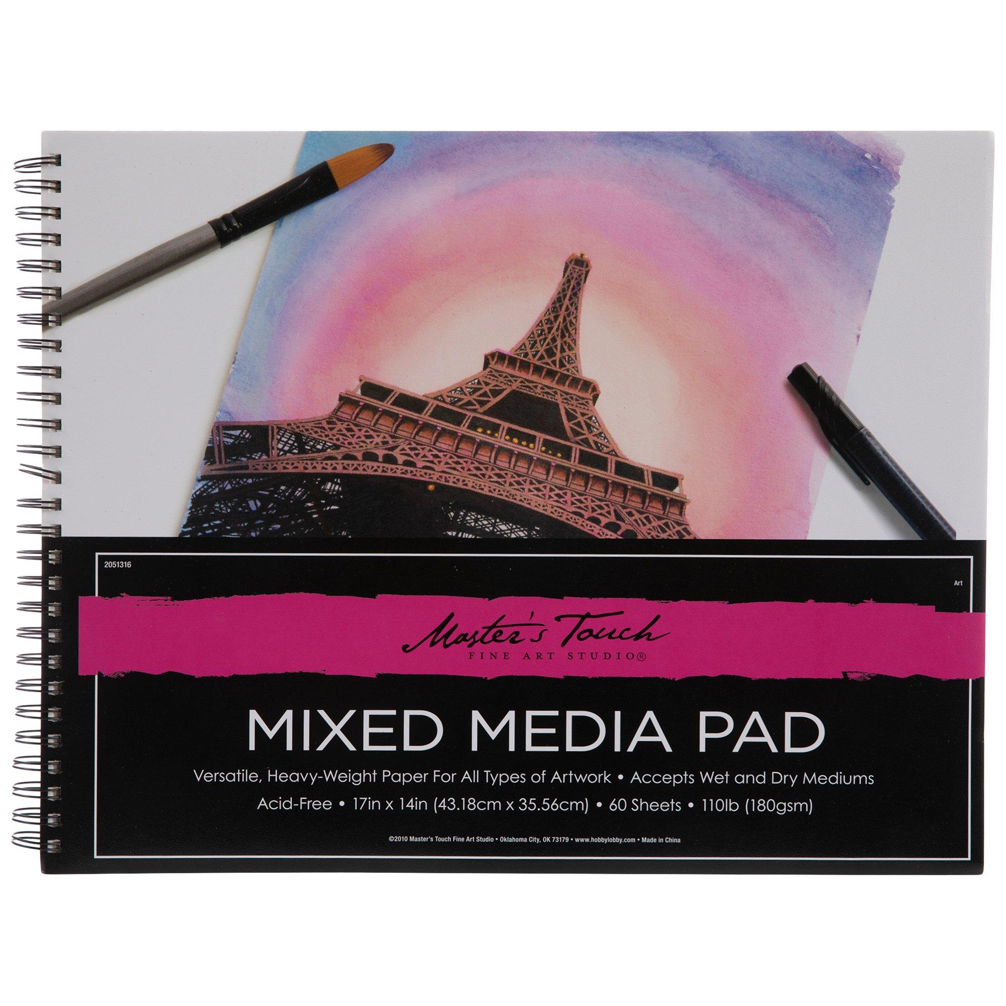 Master's Touch Mixed Media Paper Pad, Hobby Lobby