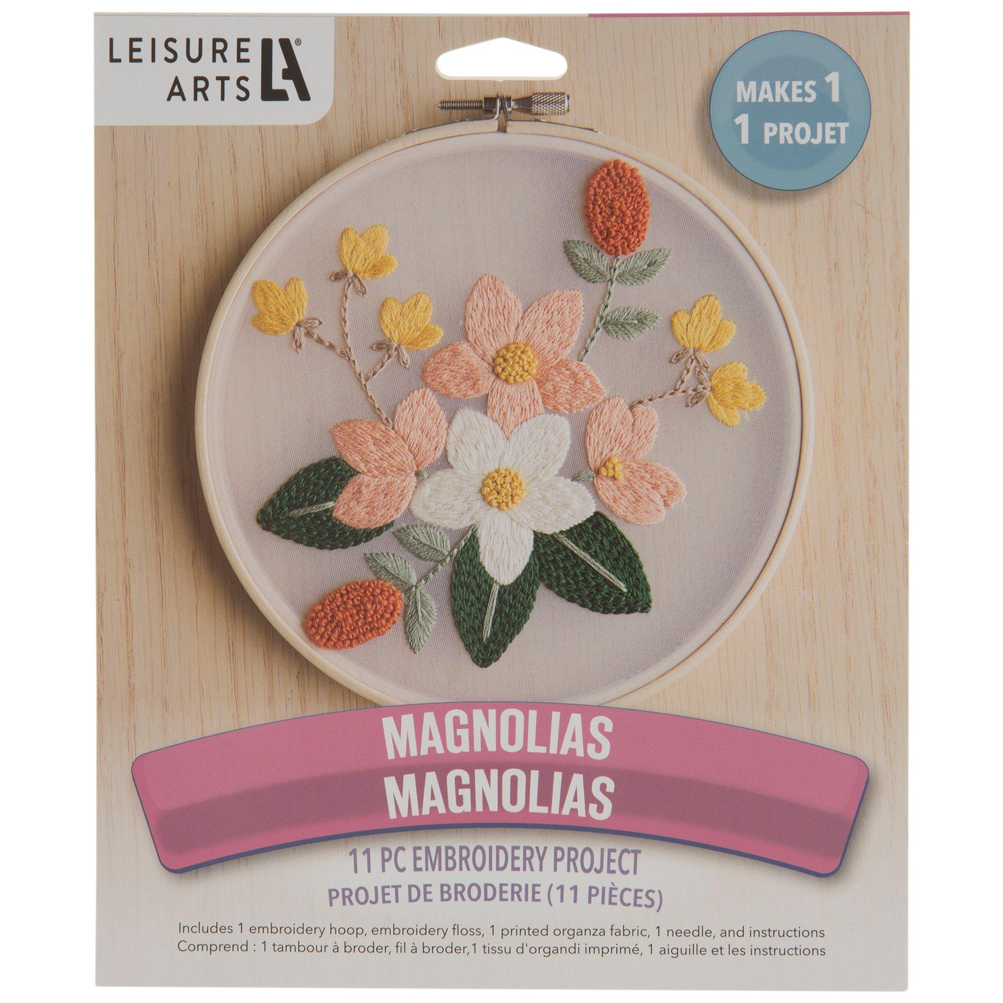 Magnolia Embroidery Kit