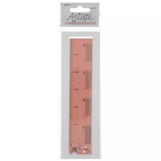 Pink Magnetic Ruler & Counter