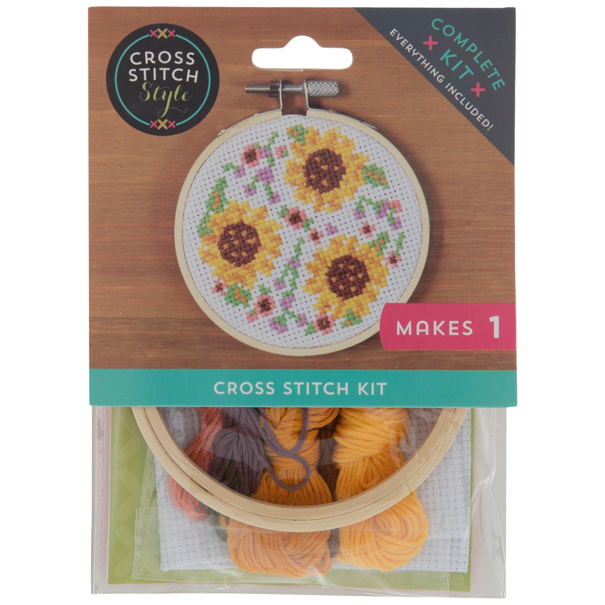 Sunflower Cross Stitch Kit Hobby Lobby 2052249