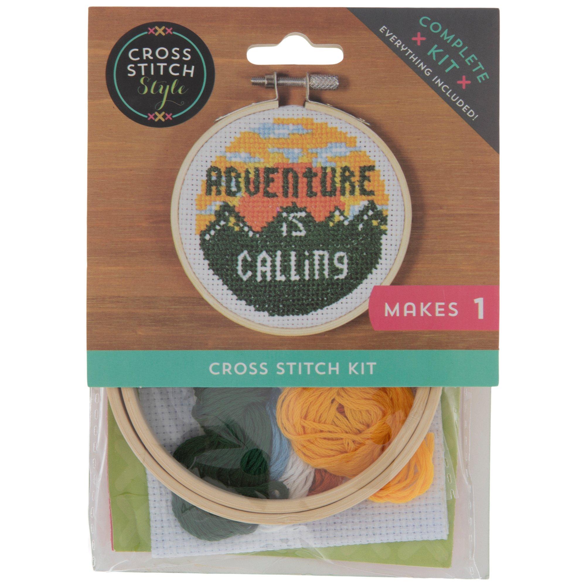 Adventure Is Calling Cross Stitch Kit Hobby Lobby 2052264