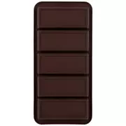 Marhaba Traders 5 Pack Chocolate Bar Molds, Silicone Chocolate mold Candy  Jelly Cake Baking Mould,Break