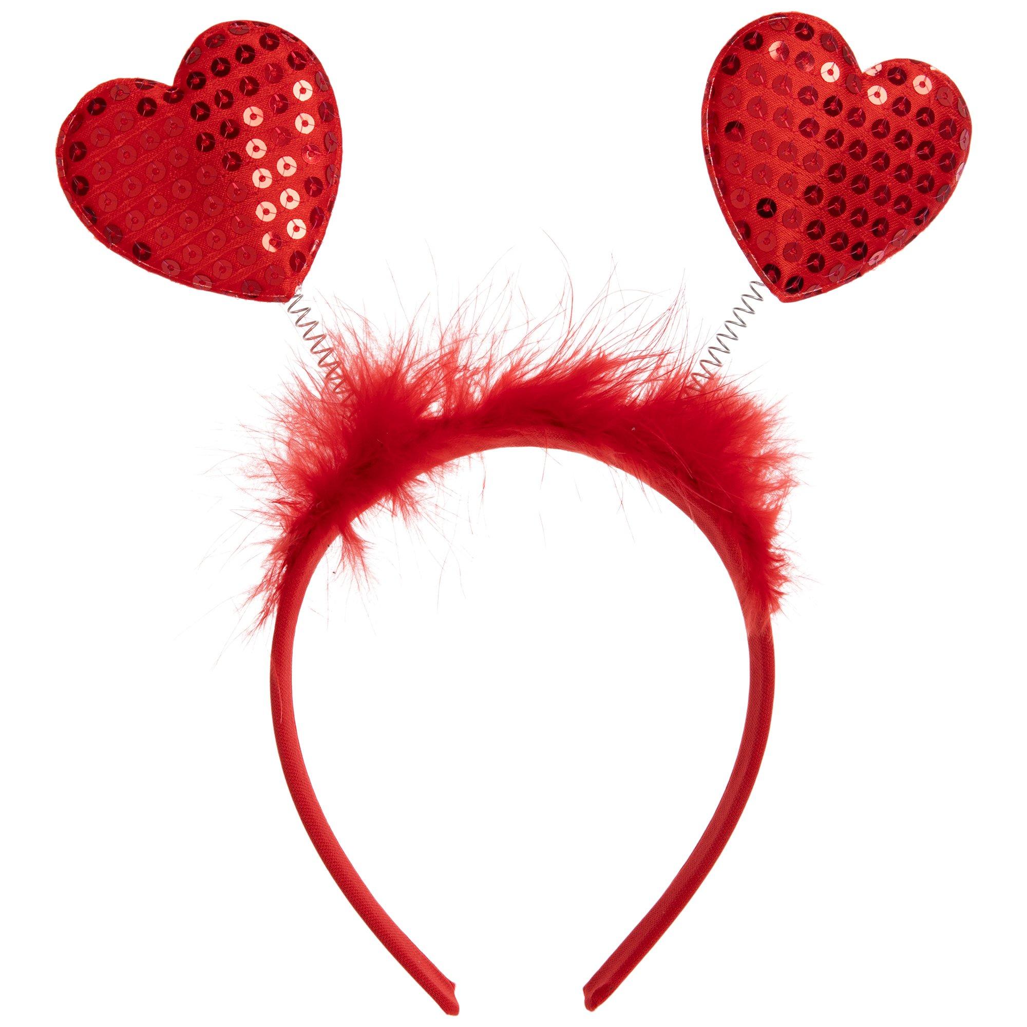 Red Heart Rhinestone Headband | Hobby Lobby | 6274583 display picture 2