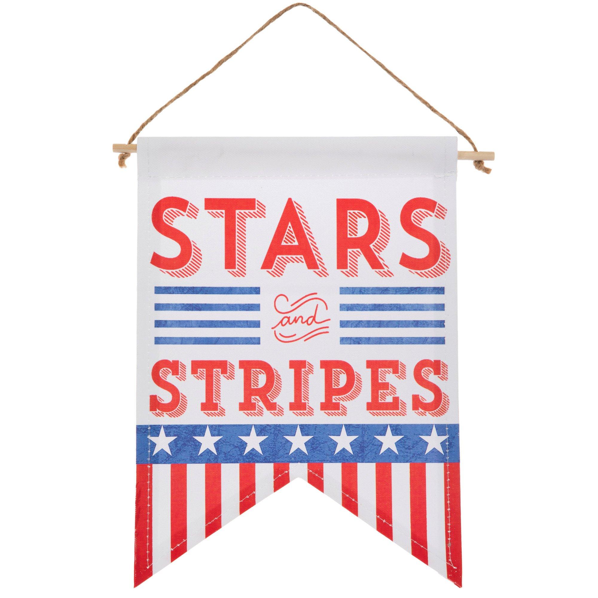 Stars & Stripes Pennant Wall Decor Hobby Lobby 205285309
