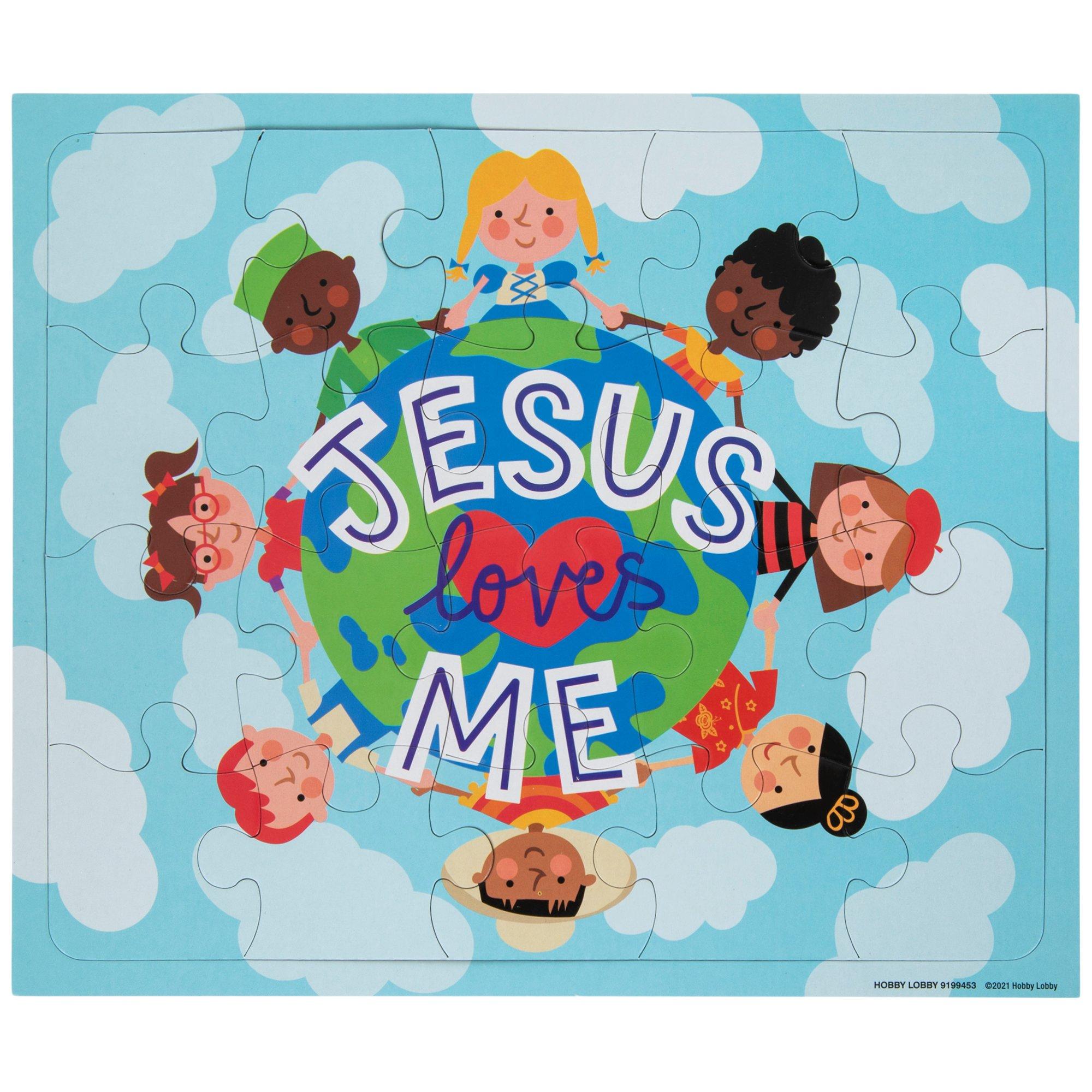 Jesus Loves Me Puzzle | Hobby Lobby | 205457775