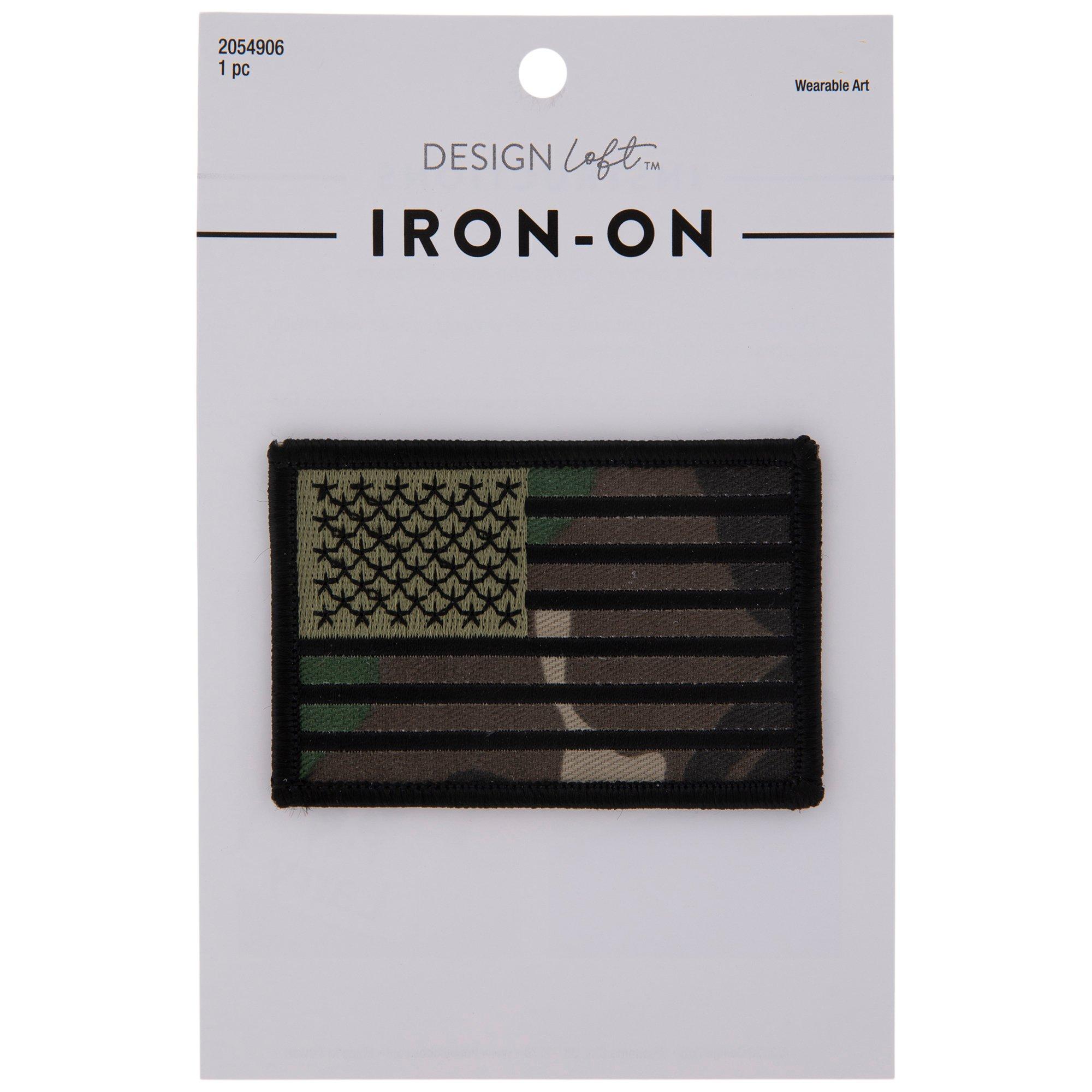 American Flag Iron-On Patches, Hobby Lobby