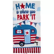 Home Is Where You Park It Cloth