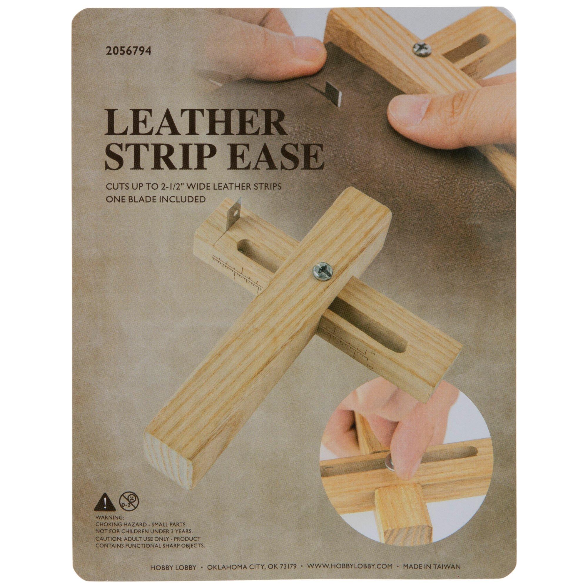 Leather Straps for Crafts, 1/2 Wide Full Grain Leather Strips