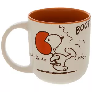 Peanuts Snoopy & Woodstock Football Mug