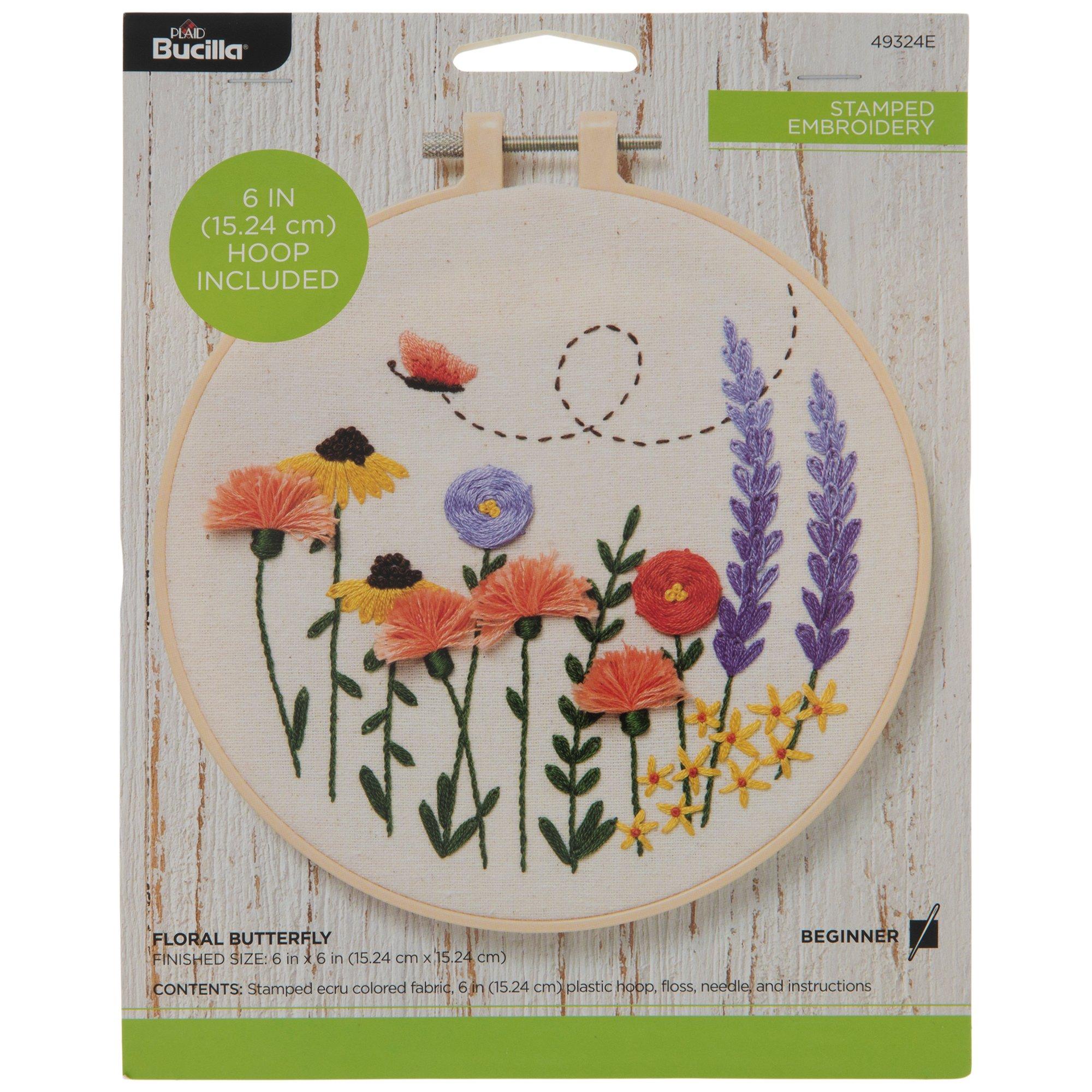 Embroidery Kit 6 Lavender Haze V2 - Embroidery Kit For Beginners -  Embroidery Kit For Adults - Cross Stitch Kits - Cross Stitch Kits For  Beginners 