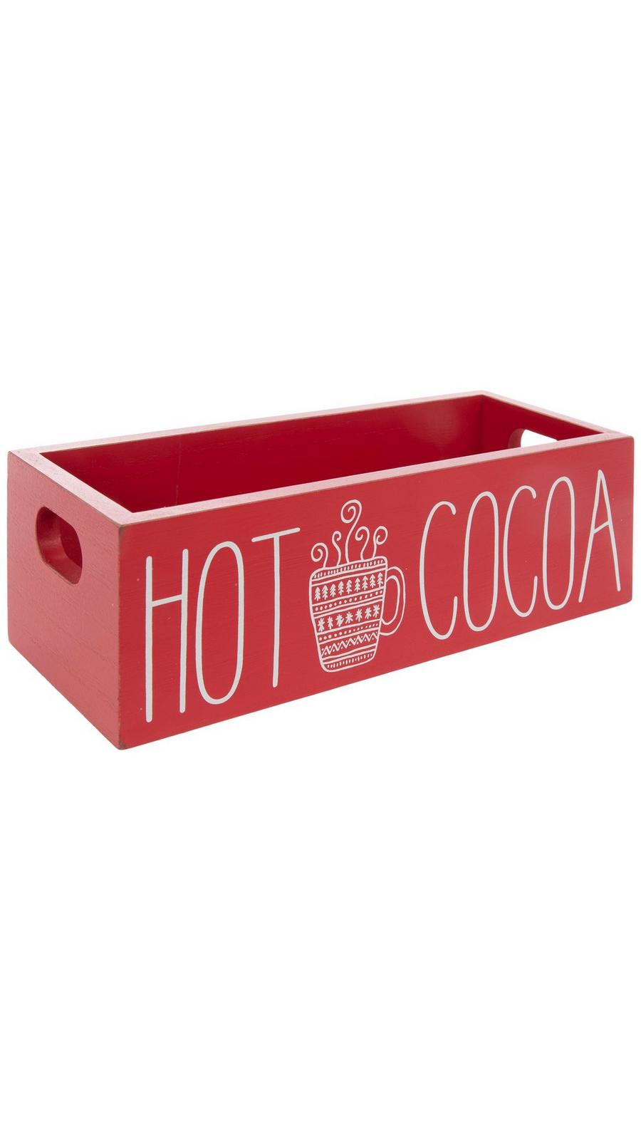 【coco様】専用・赤360ｇ×2袋≪フォロー割・リピート割特価≫ Red Hot Cocoa Wood Crate | Hobby Lobby | 205757646