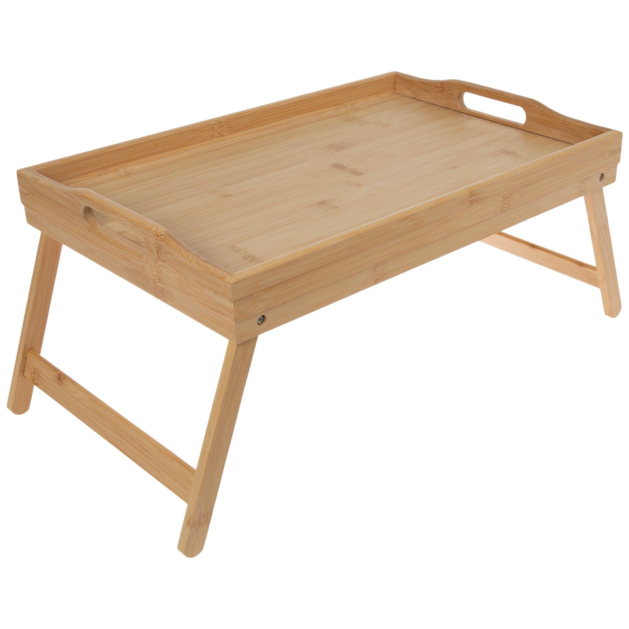 Folding Bamboo Lap Tray view 1