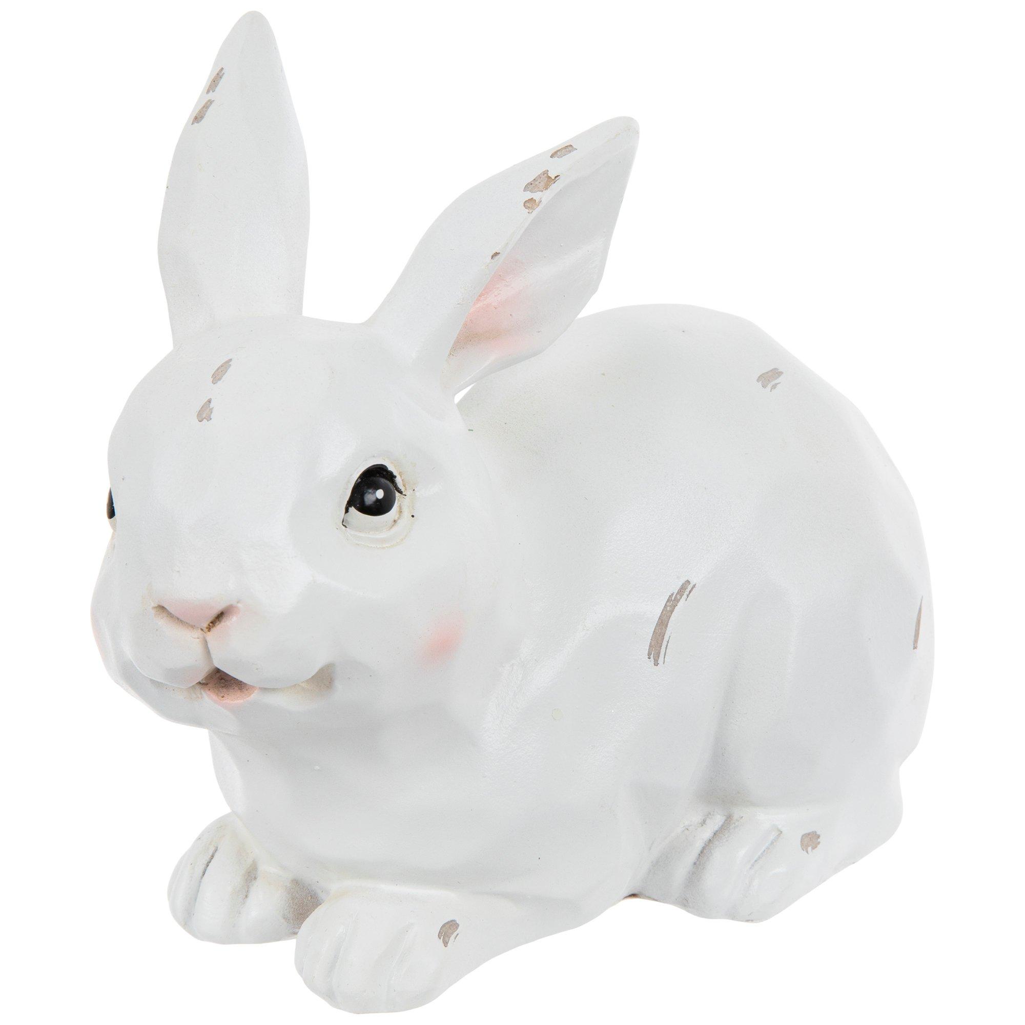 Rabbit♡　1005 White Wood Look Bunny | Hobby Lobby | 205998737