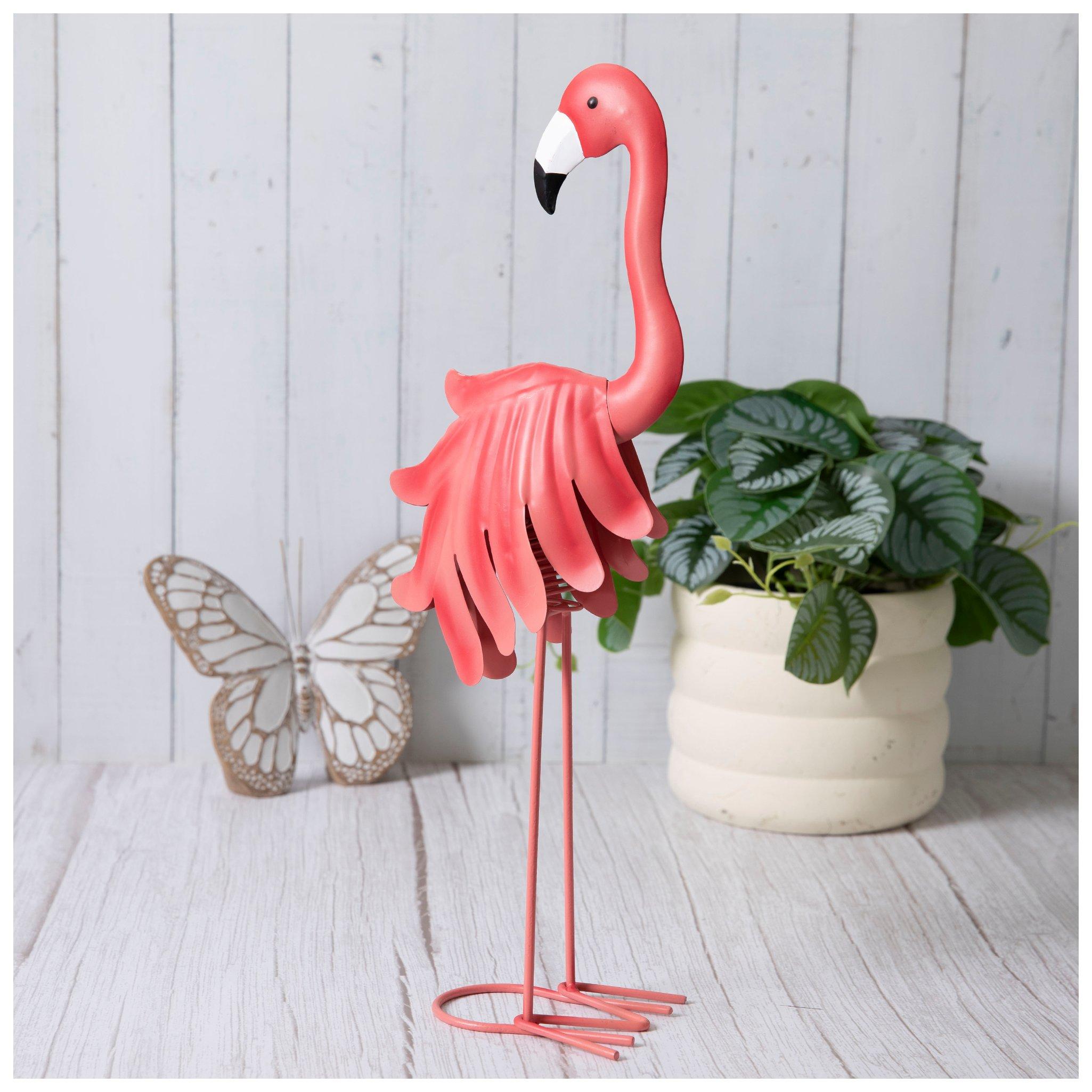 Pink Bouncy Metal Flamingo | Hobby Lobby | 205768346