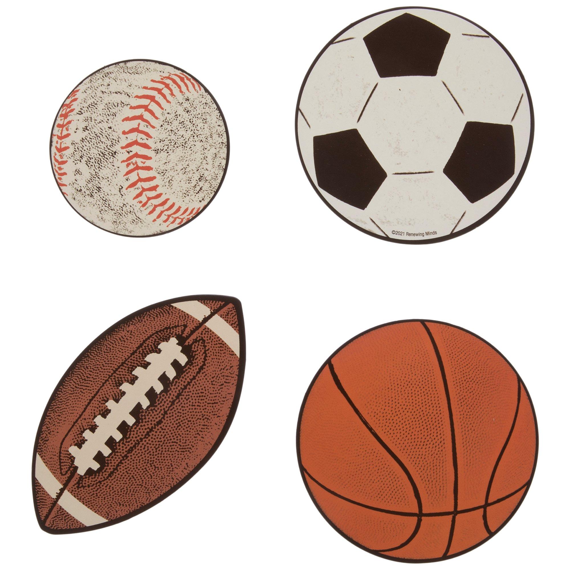 Sports Balls Paper Shapes | Hobby Lobby | 2058048