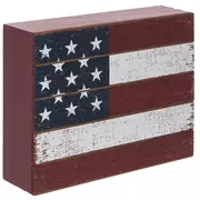 American Flag Wood Decor