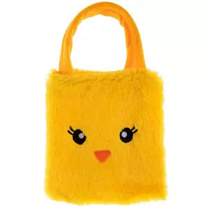 Yellow Plush Chick Tote Bag