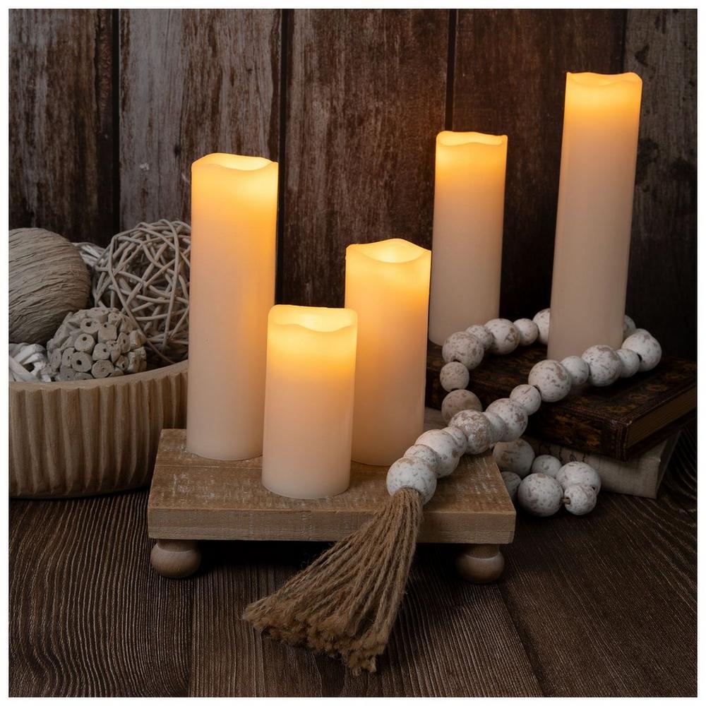 Cream LED Pillar Candles | Hobby Lobby