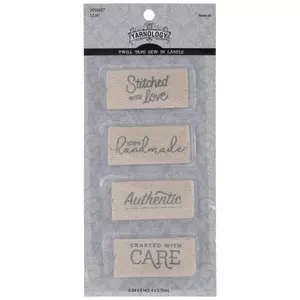 Made With Love Faux Leather Labels, Hobby Lobby