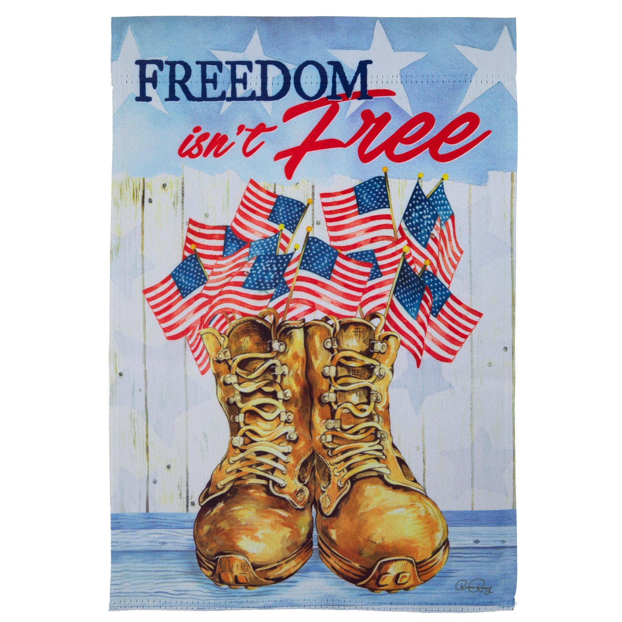 Freedom Isn't Free Garden Flag Hobby Lobby 205931696