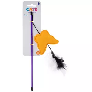 Butterfly Wand Cat Toy