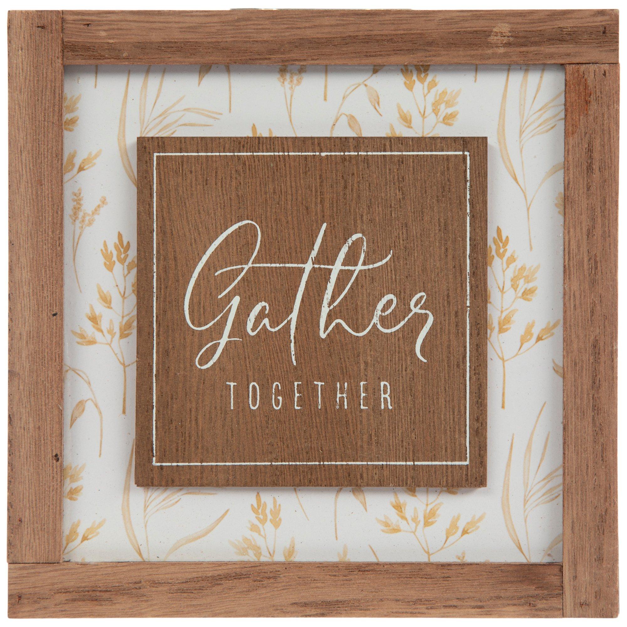 Gather Sign Hobby Lobby