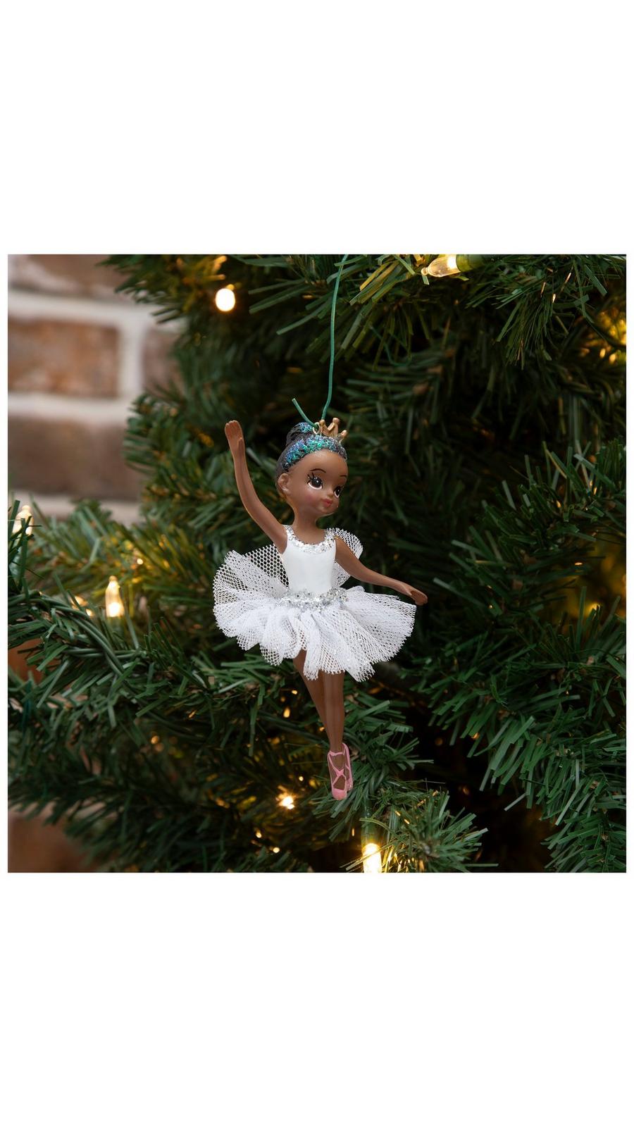 Ballerina With White Tutu Ornament | Hobby Lobby | 205948633